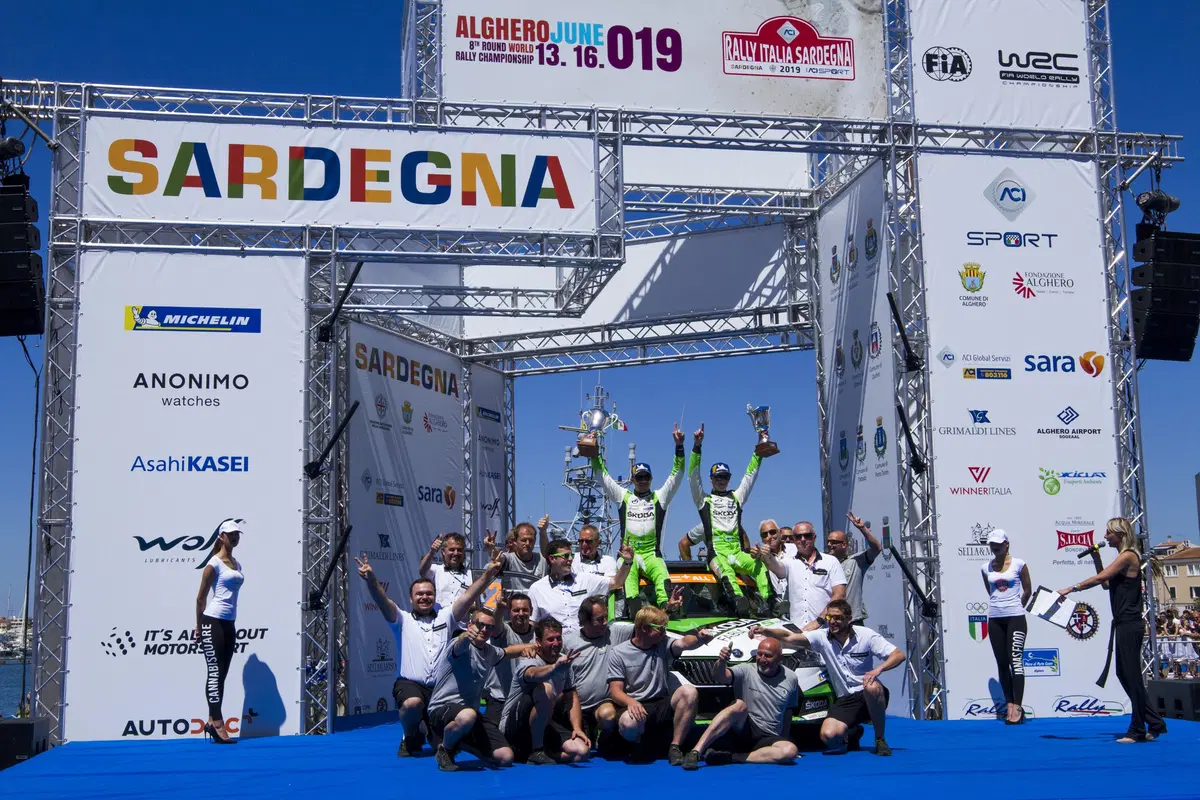 WRC19 Italia Sardegna. Dani Sordo, Hyundai, In Paradiso. Tanak… (18)