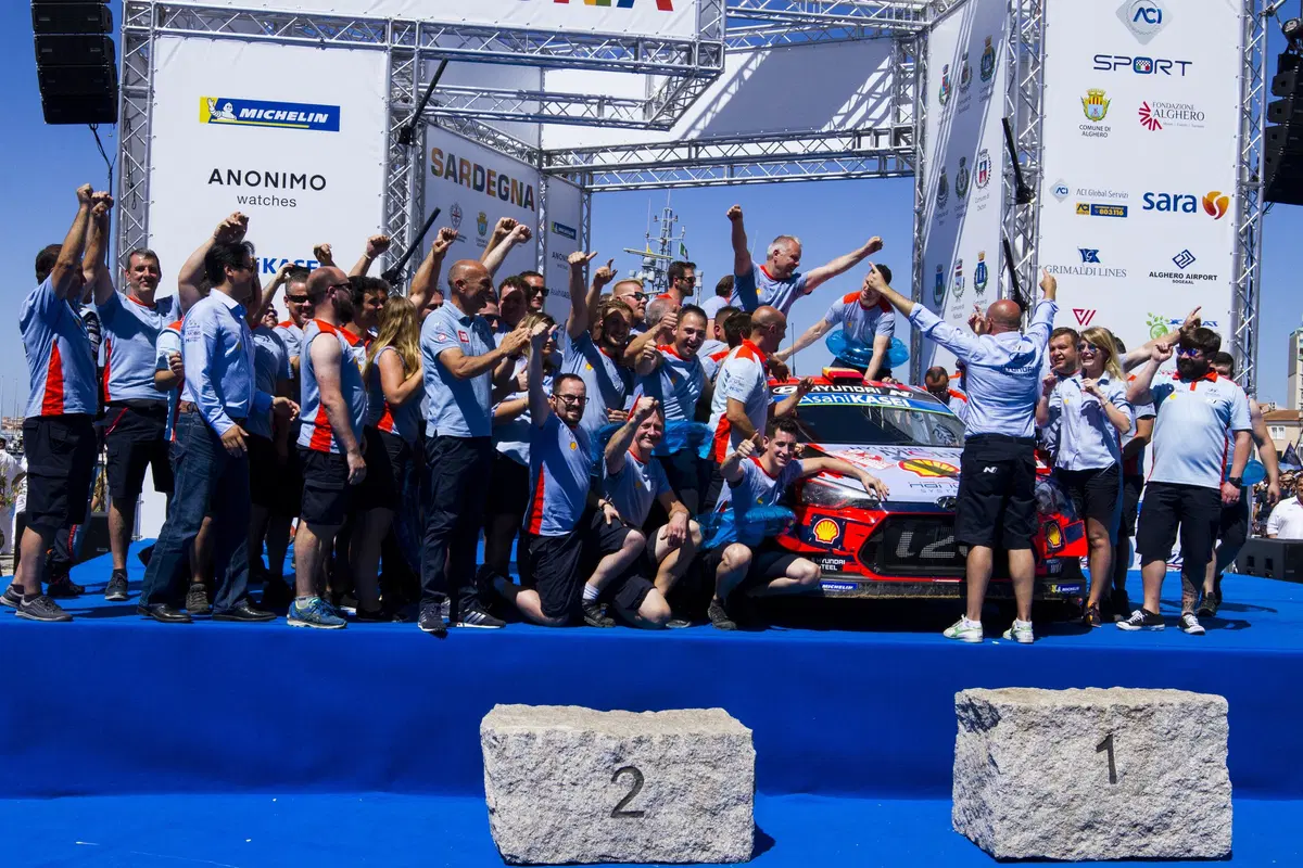 WRC19 Italia Sardegna. Dani Sordo, Hyundai, In Paradiso. Tanak… (19)