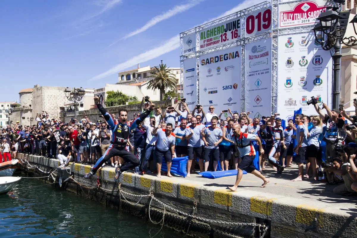 WRC19 Italia Sardegna. Dani Sordo, Hyundai, In Paradiso. Tanak… (20)
