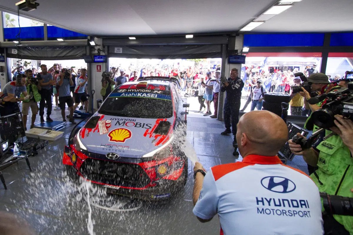 WRC19 Italia Sardegna. Dani Sordo, Hyundai, In Paradiso. Tanak… (21)