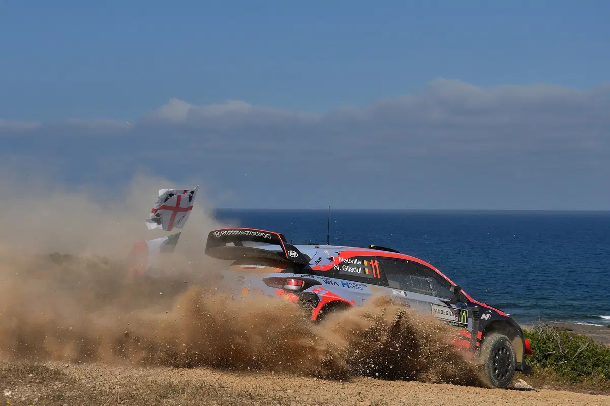 WRC19 Italia Sardegna. Dani Sordo, Hyundai, In Paradiso. Tanak… (28)