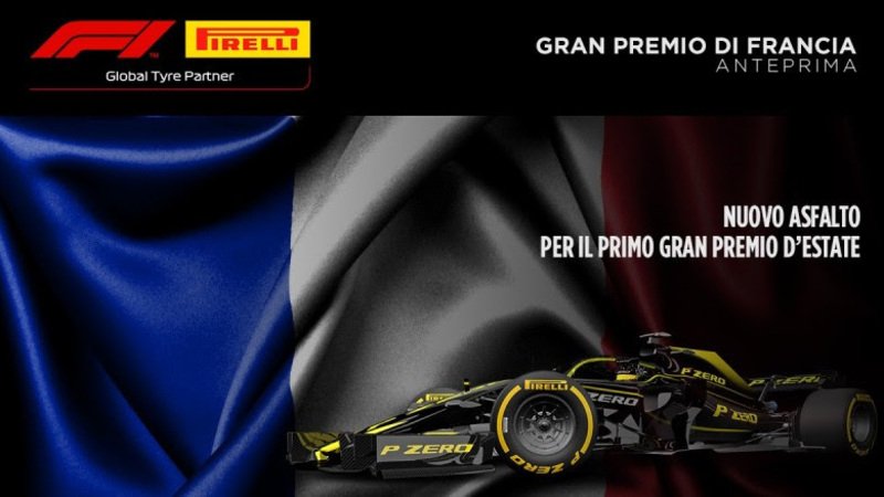 F1, GP Francia 2019: le gomme Pirelli al Paul Ricard