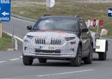 Skoda Kodiaq restyling, le foto spia