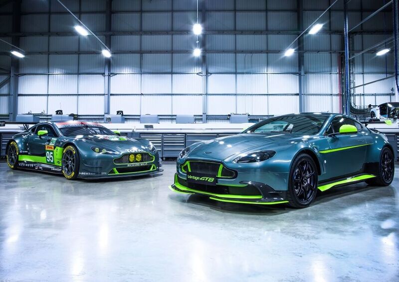 Aston Martin Vantage GT8, ha studiato a Le Mans