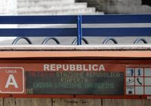 Roma, riaperta la fermata della metro Repubblica