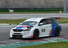 Peugeot 308 TCR, debutto a Adria