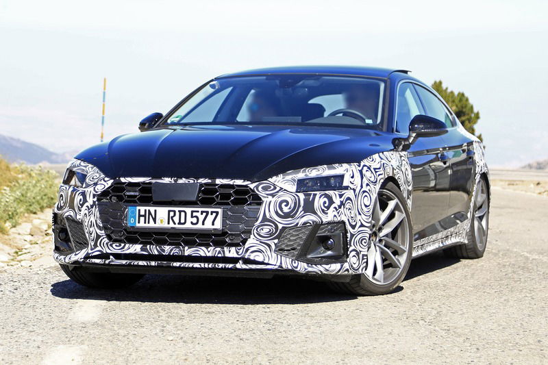 Audi A5 Sportback, le foto spia