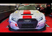 Nei box Audi con la RS3 TCR DSG: l’auto di Masterpilot, Capello e Naska a Misano [video]