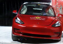 Tesla Model 3: per Euro NCAP promossa con 5 stelle