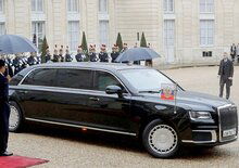 Putin a Roma: prove di ingresso a Palazzo Chigi per la limousine presidenziale [Video]