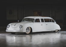 Custom Porsche da collezione, Wedding limousine 356: all’asta l’esemplare unico made in USA