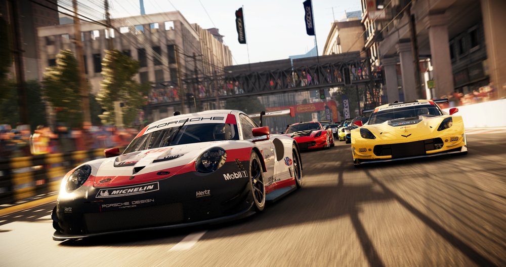 Nel nuovo GRID sono presenti tante vetture. Porsche 911 GTE o Corvette GTE? A voi la scelta!