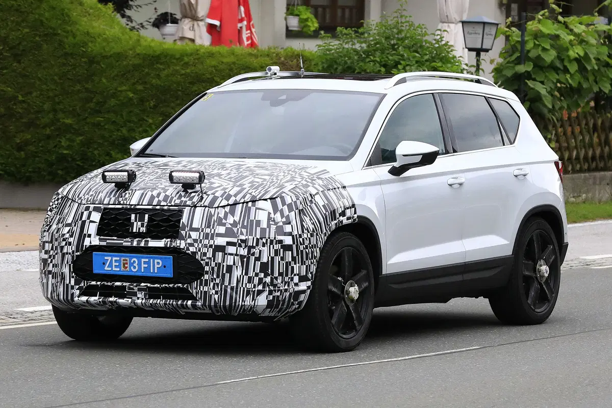 Seat Ateca restyling, le foto spia (6)