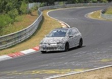 Volkswagen Golf GTI, le foto spia al Nürburgring