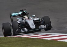 F1, Gp Cina 2016: Mercedes, è l'aerodinamica il punto debole