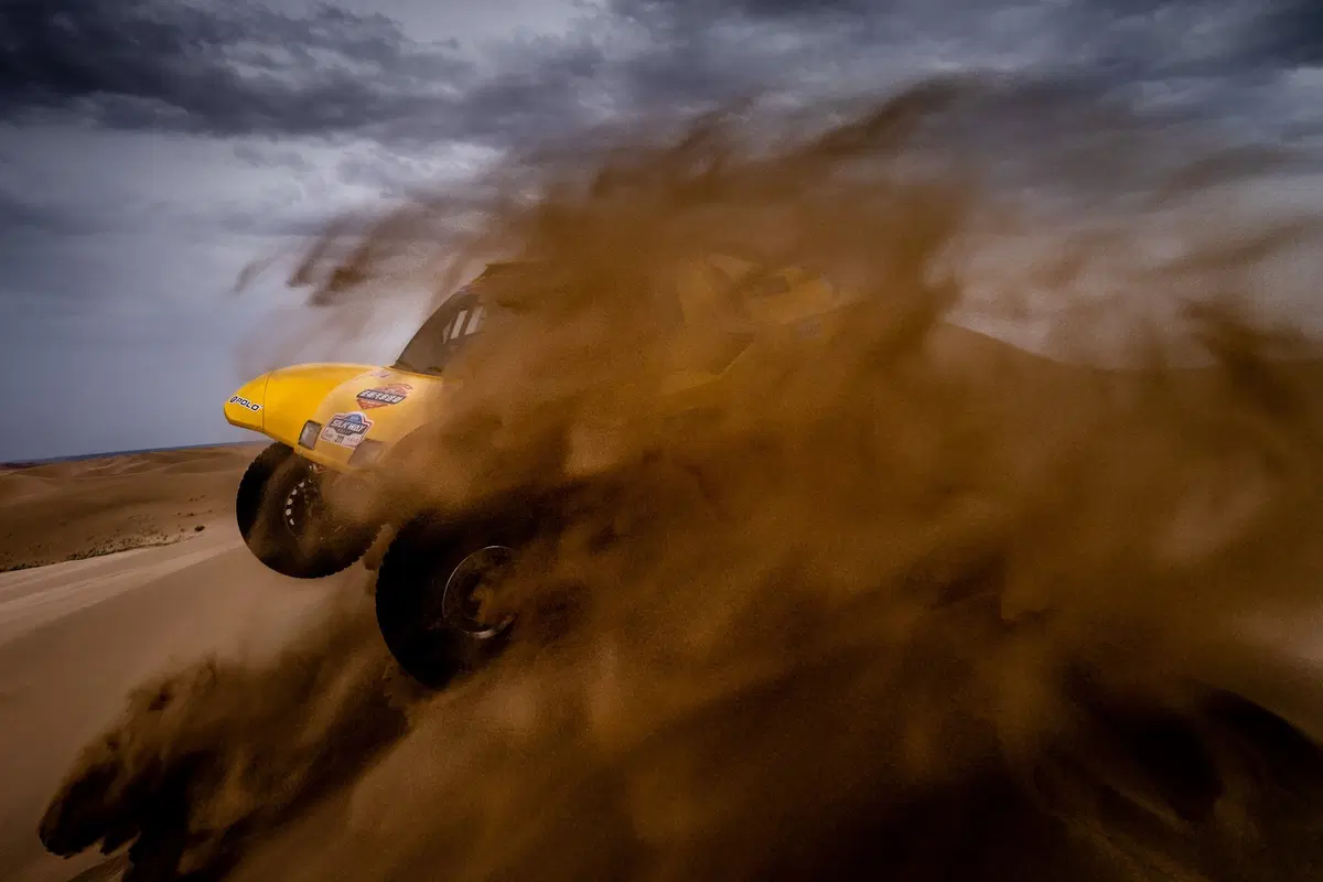 Silk Way Rally 2019-7/8. Nel Grande Gobi, da Sud. Kevin Benavides e Al Attiyah (2)