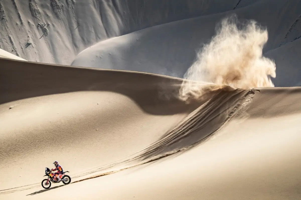 Silk Way Rally 2019. Al-Attyah (Toyota), Sunderland (KTM), Shibalov (Kamaz): le Tigri Bianche (3)