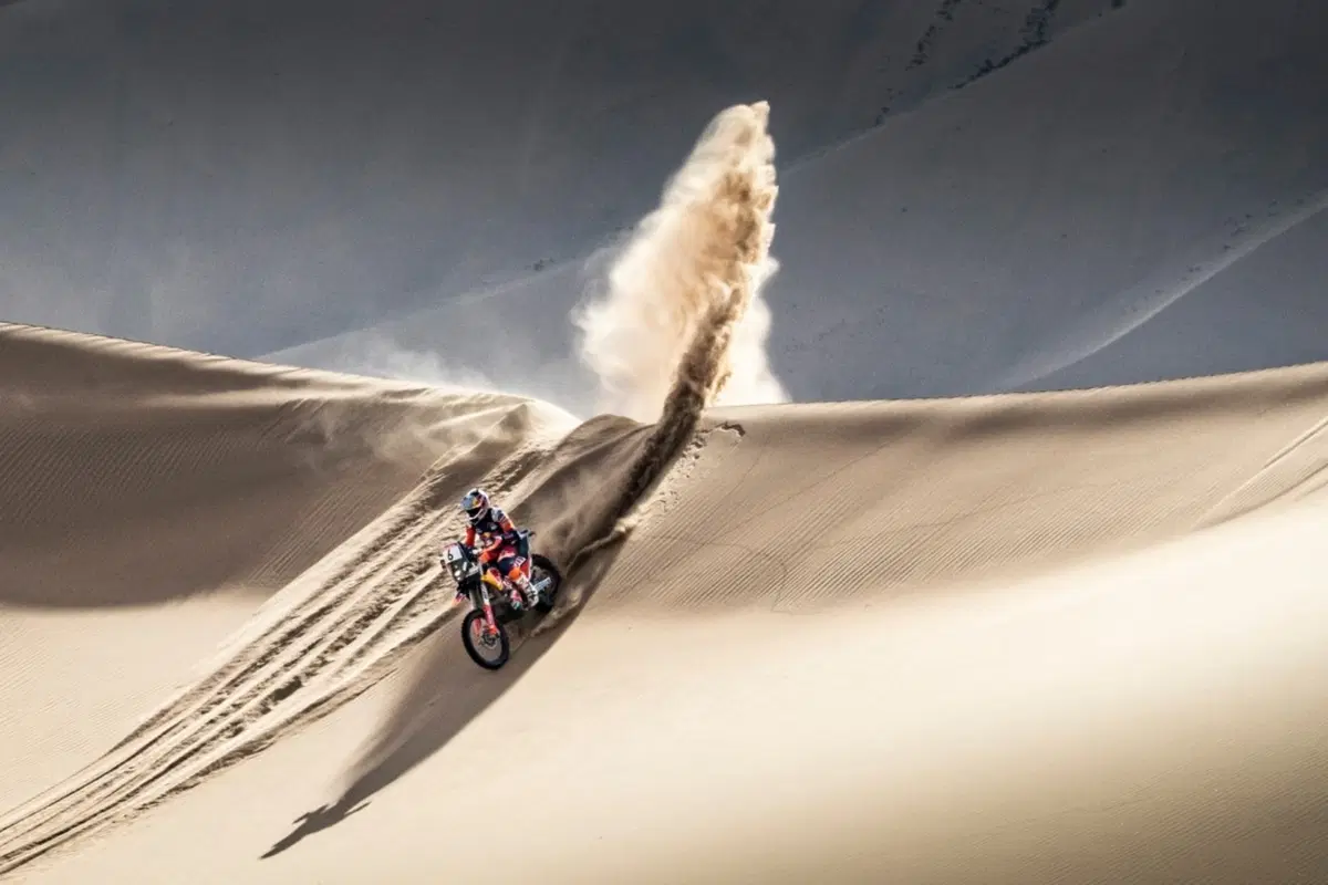 Silk Way Rally 2019. Al-Attyah (Toyota), Sunderland (KTM), Shibalov (Kamaz): le Tigri Bianche (10)