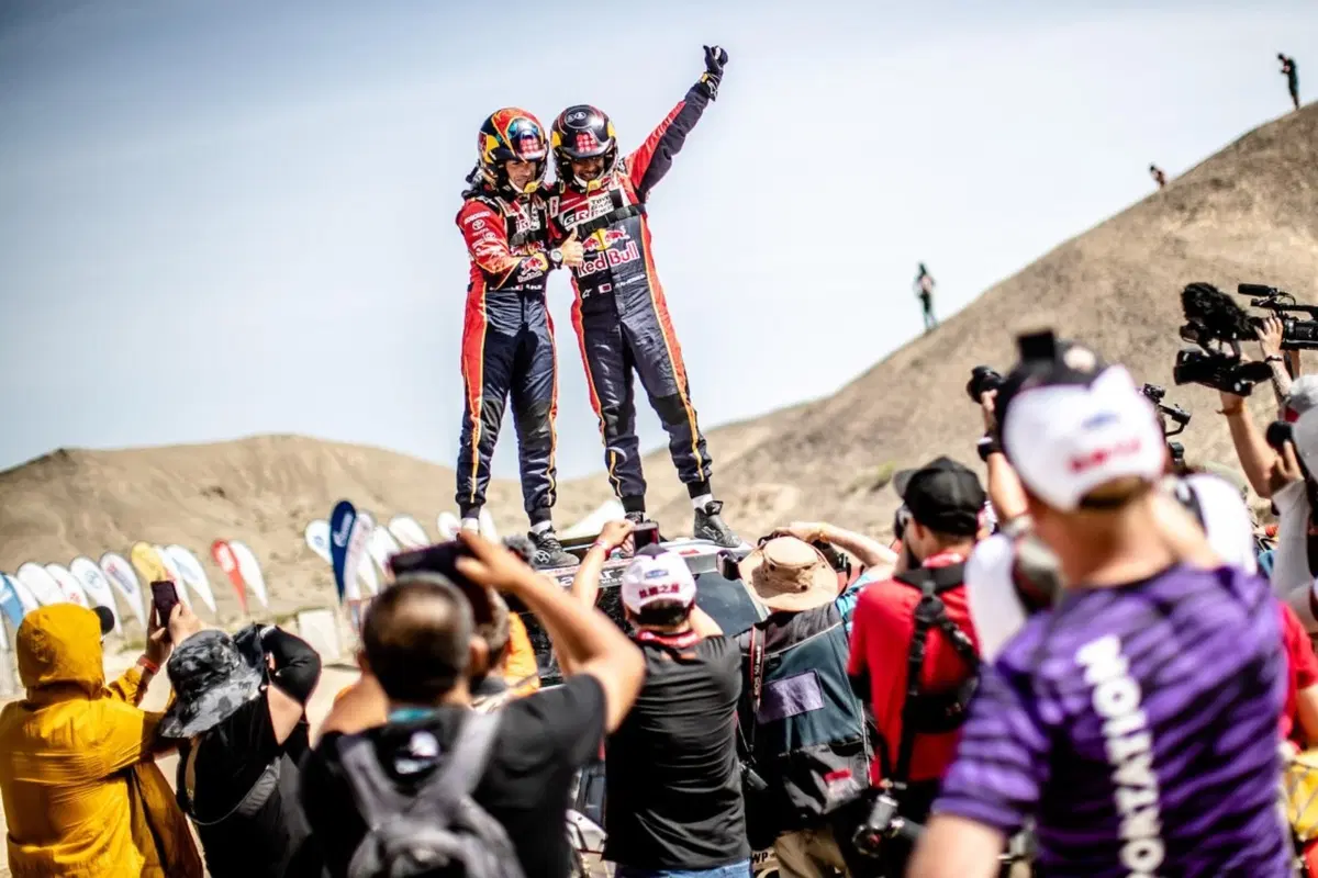 Silk Way Rally 2019. Al-Attyah (Toyota), Sunderland (KTM), Shibalov (Kamaz): le Tigri Bianche (12)