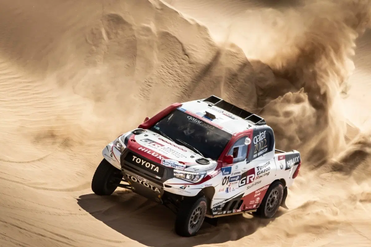 Silk Way Rally 2019. Al-Attyah (Toyota), Sunderland (KTM), Shibalov (Kamaz): le Tigri Bianche (8)