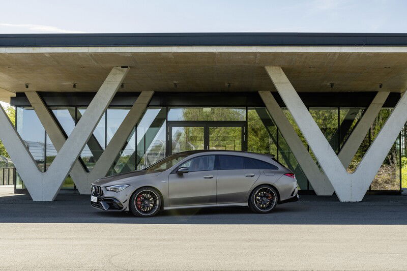 La versione pi&ugrave; performante della CLA Shooting Brake