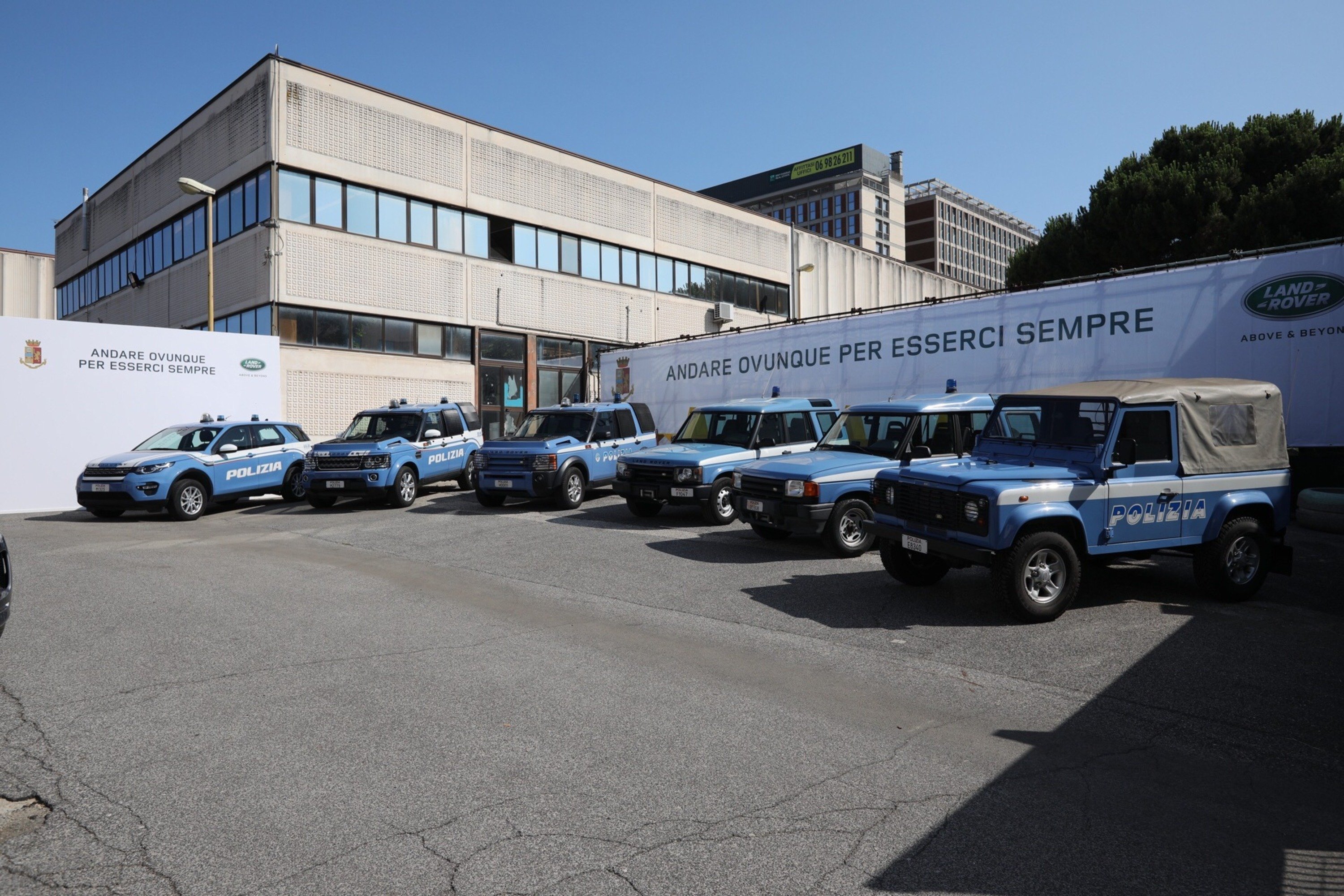 Land Rover Discovery: nuove unit&agrave; per la Polizia di Stato