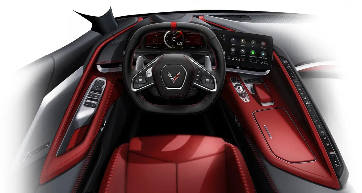 Corvette Stingray 2020: foto e dati della prima con il motore centrale (10)