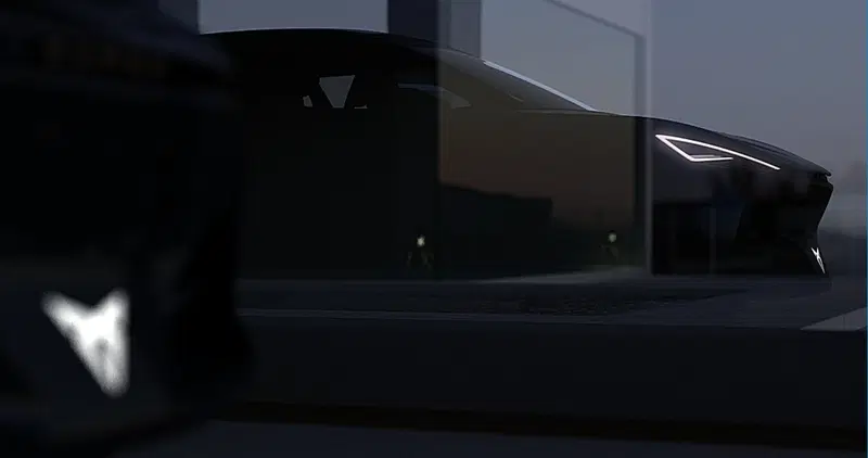 Il profilo della futura Concept Car Cupra