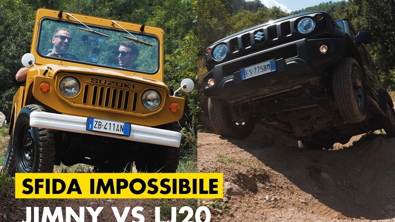 Suzuki LJ20 vs Jimny. La sfida impossibile [Video]