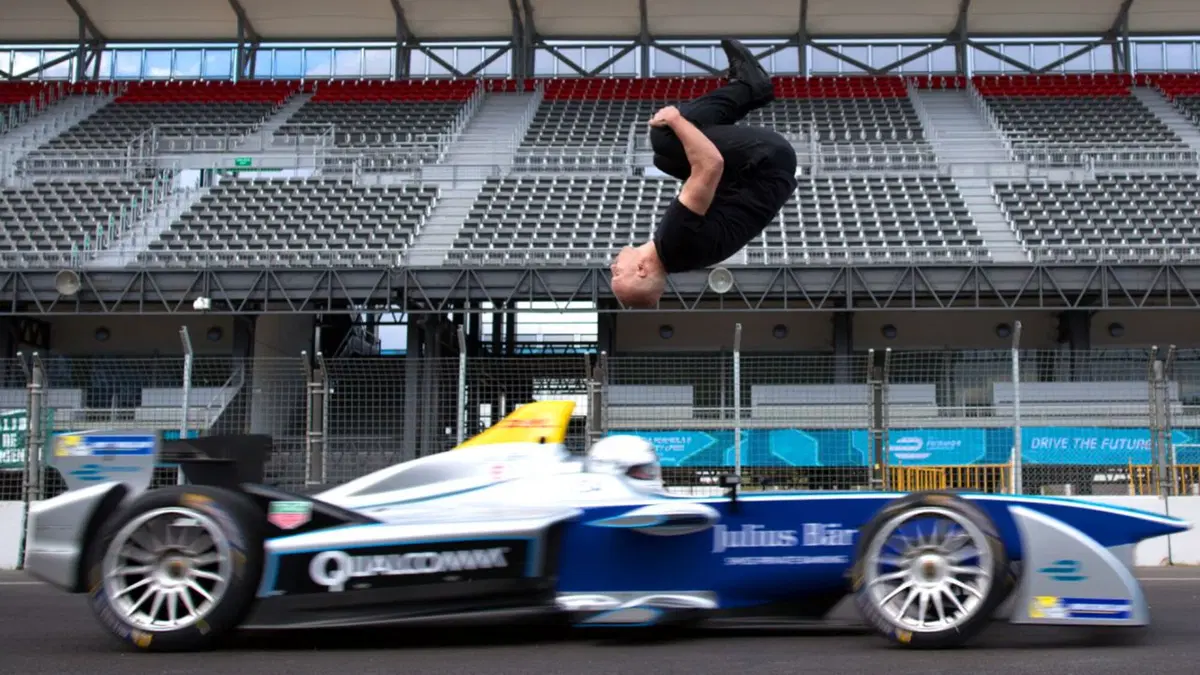 Formula E: lo stuntman che rischia la vita [Video] (5)