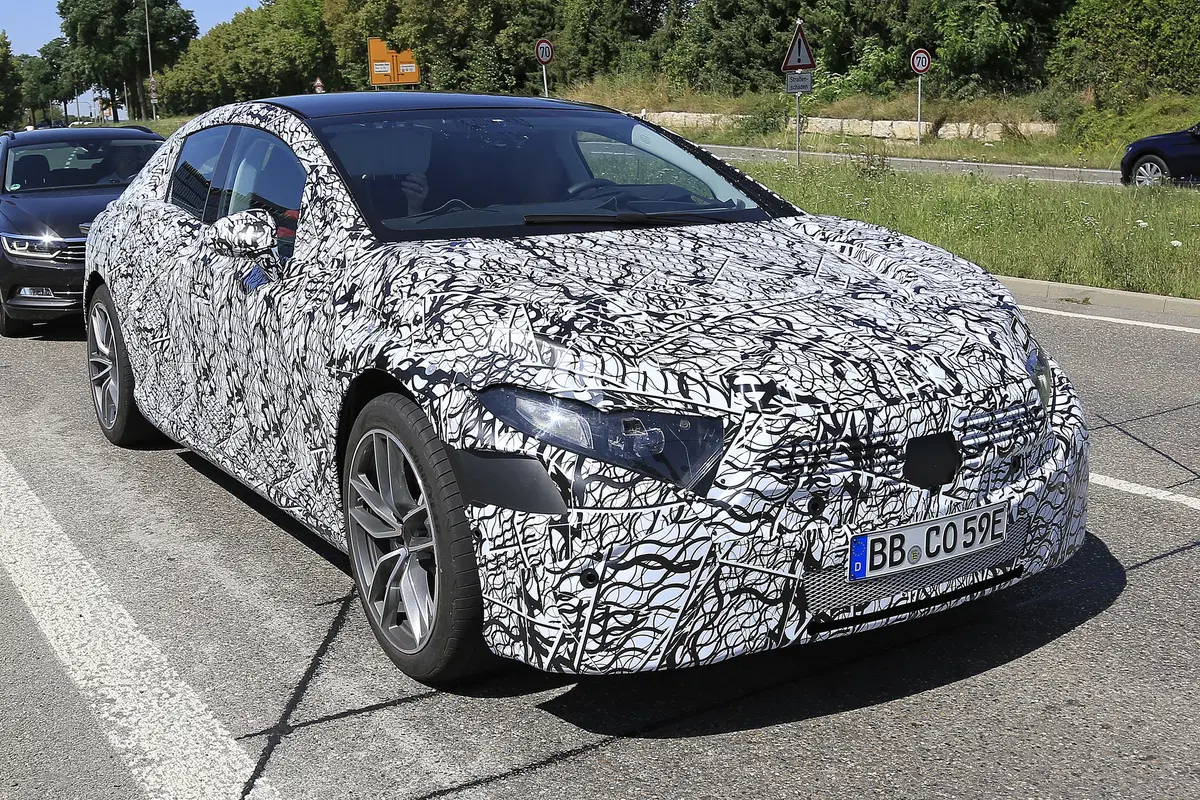 Mercedes EQS, le foto spia  (13)