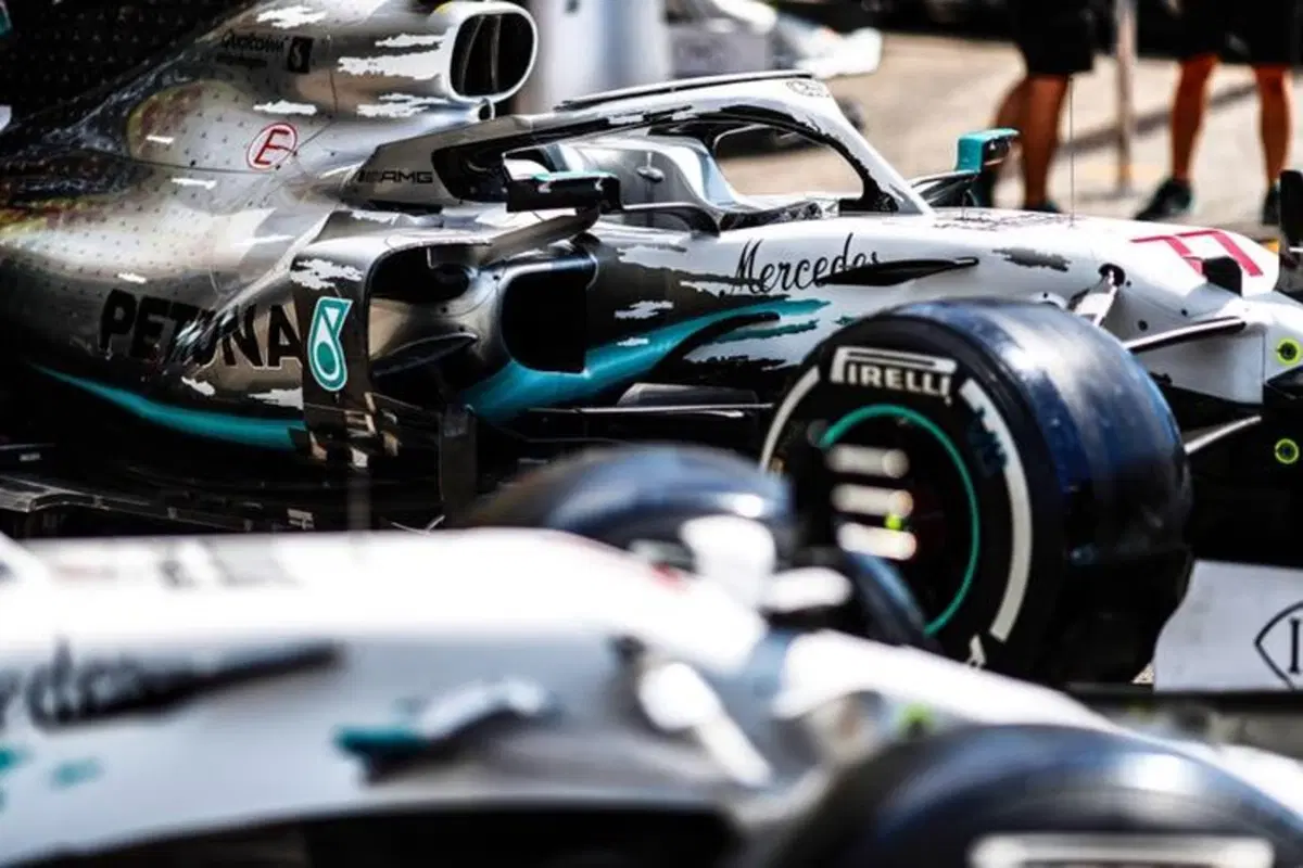 F1, GP Germania 2019: Mercedes, la livrea per i 125 anni nel motorsport (2)