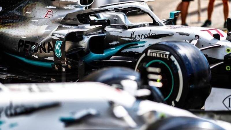F1, GP Germania 2019: Mercedes, la livrea per i 125 anni nel motorsport