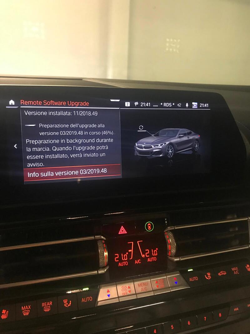 Aggiornamento centraline auto da remoto: BMW avvia l&rsquo;upgrade online per il software di tutte le ecu