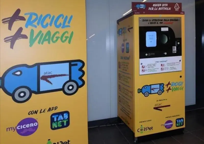 Roma, plastica in cambio del biglietto metro. Parte il progetto &ldquo;+Ricicli +Viaggi&rdquo;