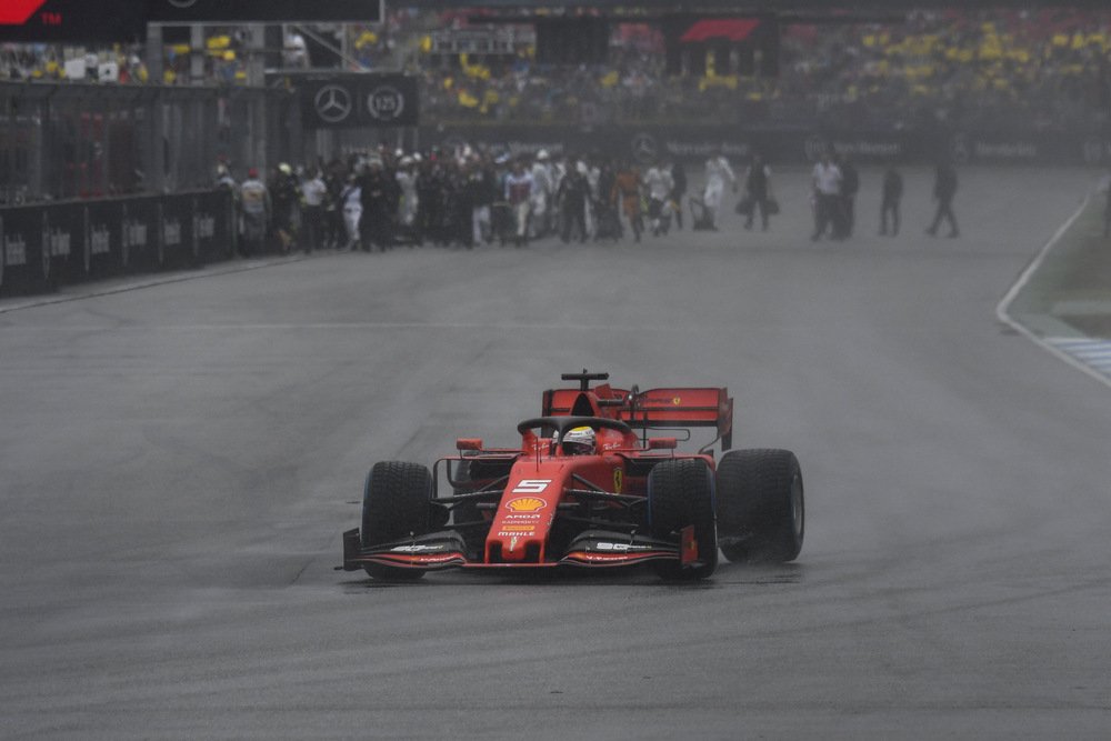 Voto 10 per Vettel, autore di una rimonta dall&#039;ultima alla seconda posizione