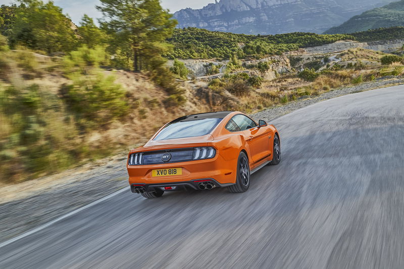 La Mustang55 sar&agrave; disponibile solo con il V8 5.0 litri