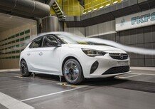 Opel Corsa: aerodinamica attiva per ridurre i consumi