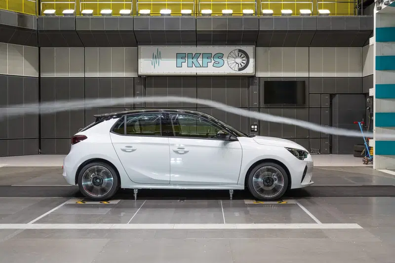 Opel Corsa: aerodinamica attiva per ridurre i consumi
