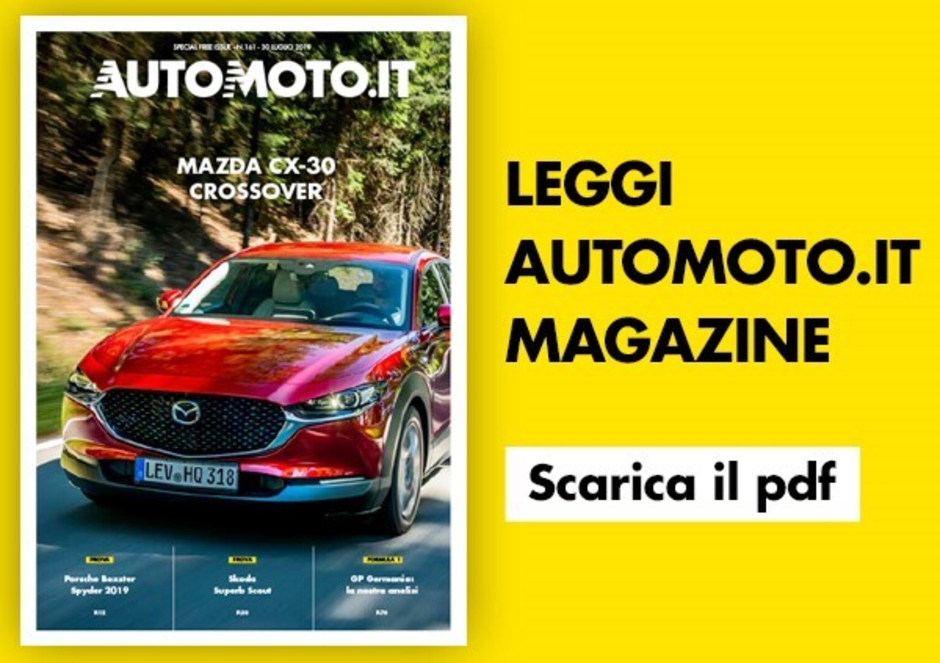 Magazine n&deg;161: scarica e leggi il meglio di Automoto.it