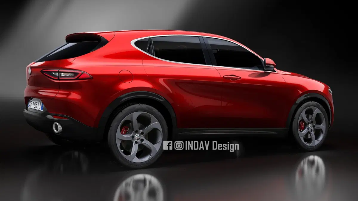 Alfa Romeo Tonale, il rendering della versione di produzione (2)