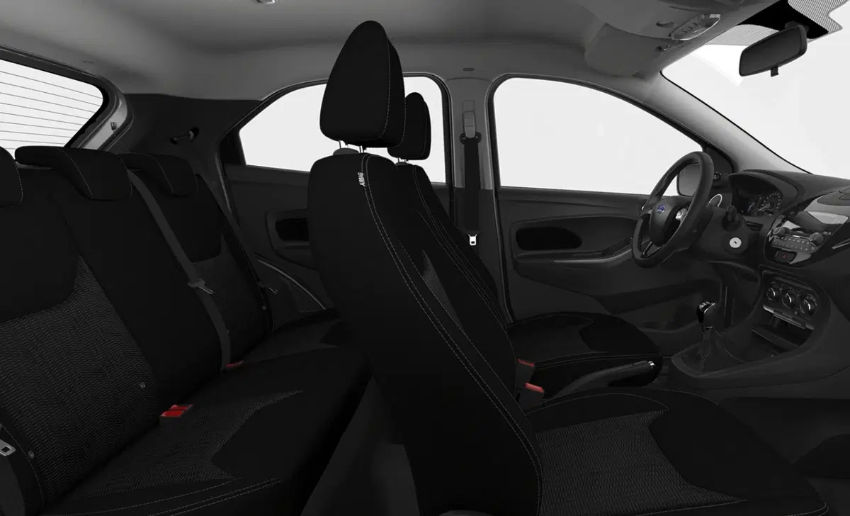 Ford Ka+ 1.2 Ti-VCT 85CV Black & White - Black (17)
