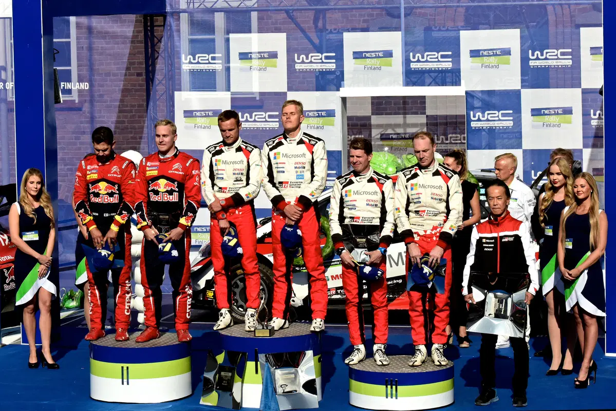 WRC 2019 Finlandia. È Tanak IV, Toyota Yaris WRC (2)