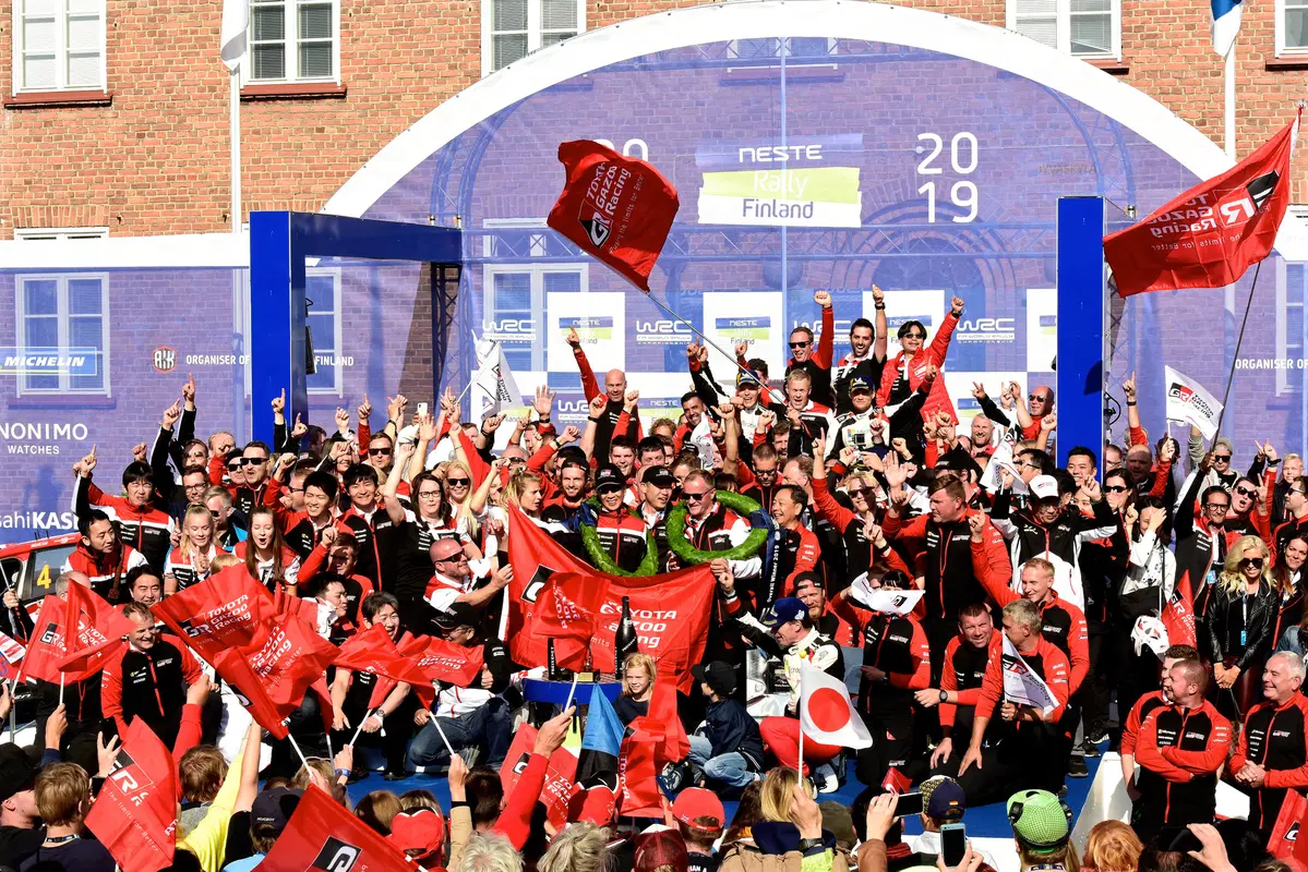 WRC 2019 Finlandia. È Tanak IV, Toyota Yaris WRC (3)