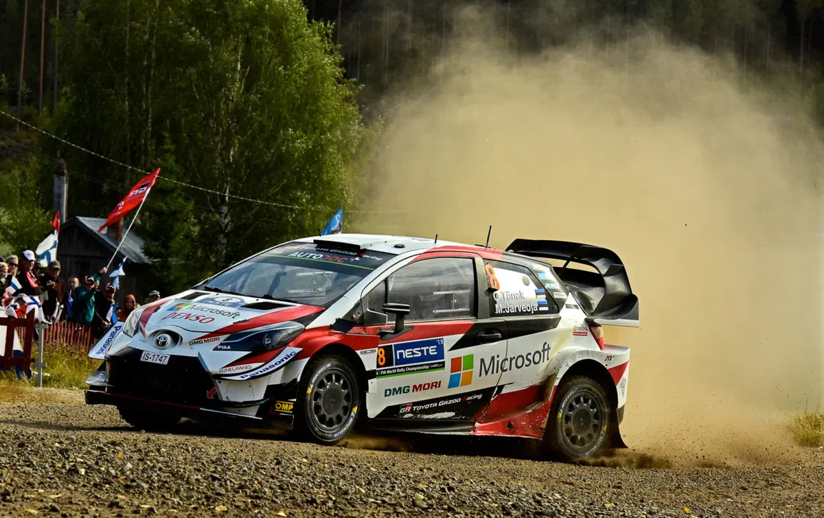 WRC 2019 Finlandia. È Tanak IV, Toyota Yaris WRC (22)