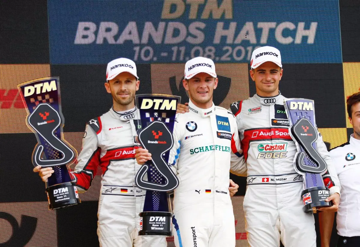 DTM 2019, Wittmann domina Gara 1 a Brands Hatch (3)