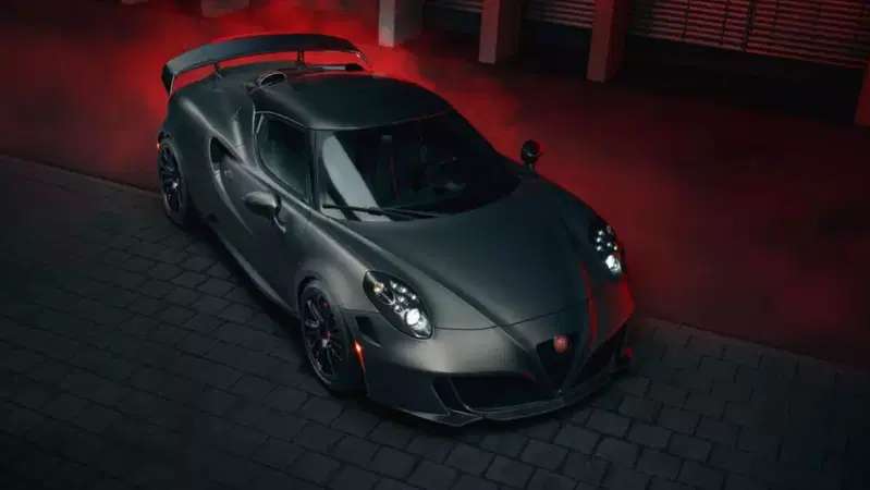 Una Alfa Romeo 4c da 477 CV! L'ha fatta Pogea Racing