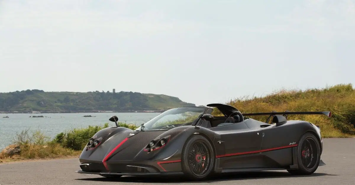 Pagani Zonda Aether: la roadster da 5 milioni all’asta per il GP Abu Dhabi