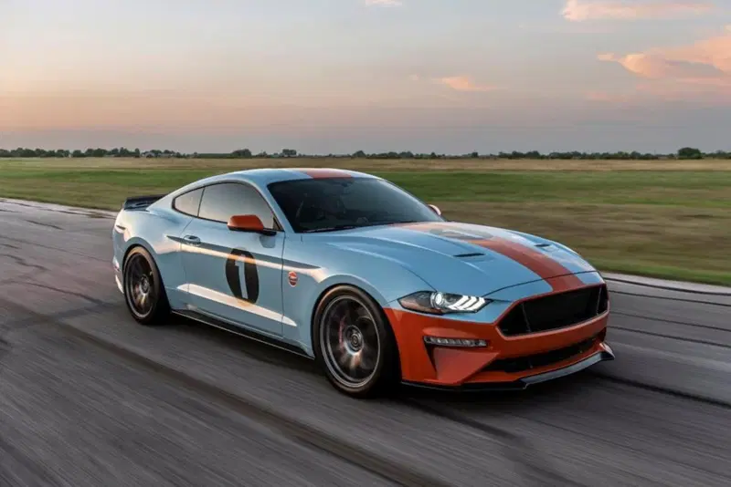 Ford Mustang Gulf Heritage Edition: livrea racing per la muscle car