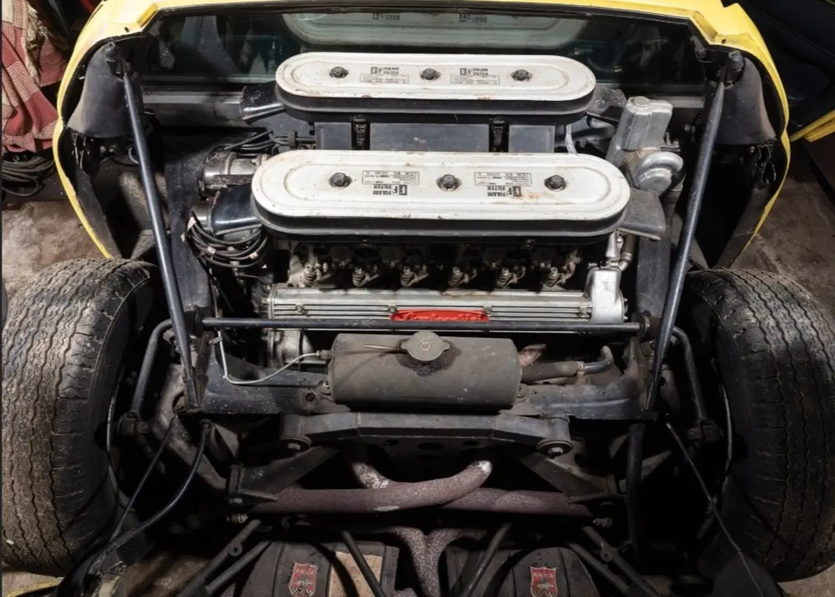 Lamborghini Miura P400 S all'asta. Perfetta, 1 milione il prezzo base (8)